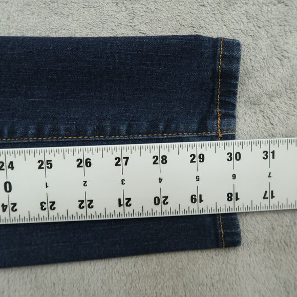 Not Your Daughters Jeans NYDJ Women's Size 4 Blue Mid-Rise Legging 30" Inseam - Picture 4 of 15